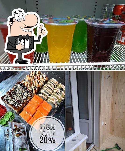 We love sushi & pizza