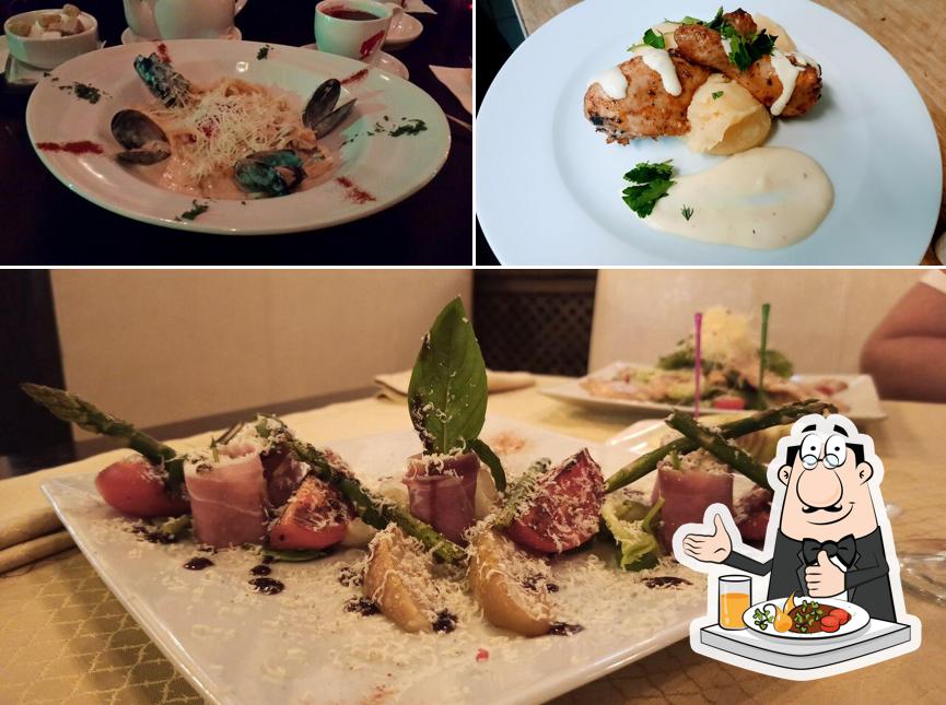 Еда в "Пицца Рома"