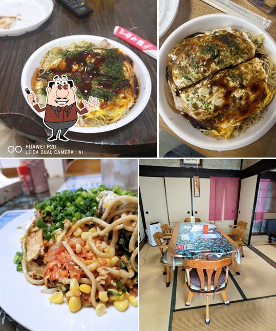 ゴジラのお好み焼き