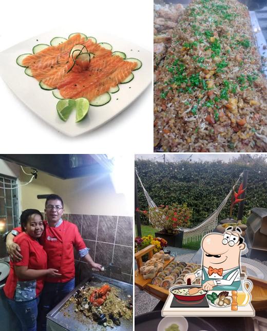 Dáikon sushi teppanyaki nimaima