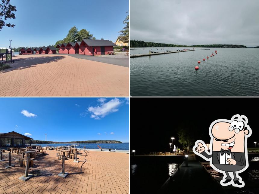 Strandbistron – Bromarv hamn