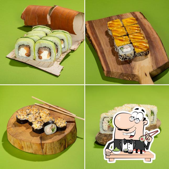 В "Автосуши Автопицца" вы можете попробовать суши