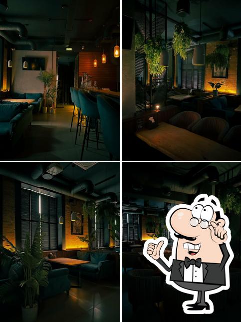 Посмотрите на внутренний интерьер "TheHub"