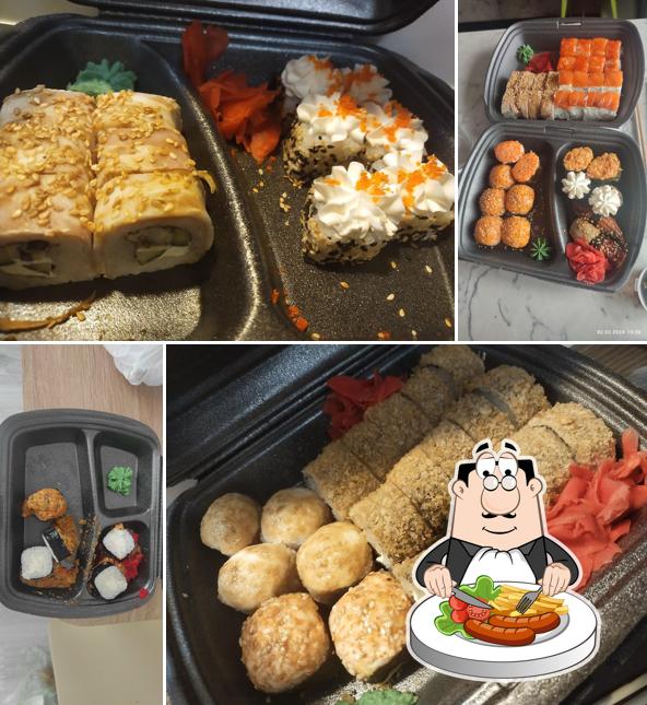 Еда в "Rolling Rolls"