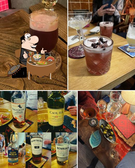 Шоколадный мусс в "Брюсе бар"