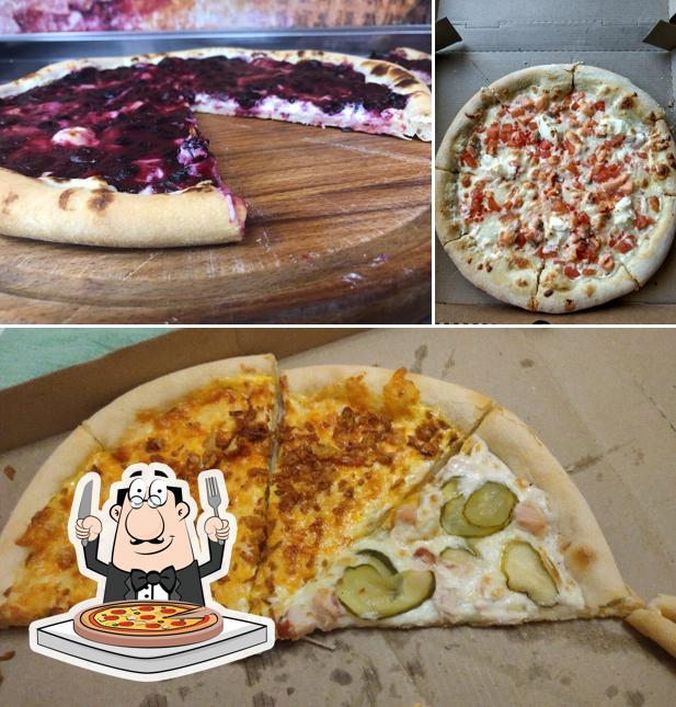 Закажите разные варианты пиццы