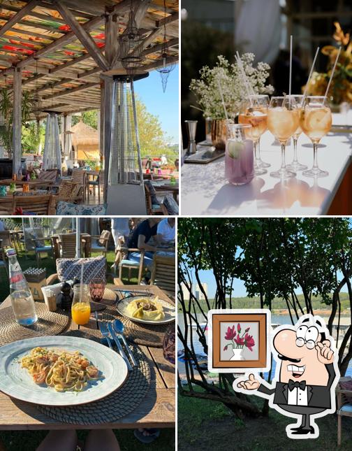 Посмотрите на внутренний интерьер "Ресторана Soho Country Club"