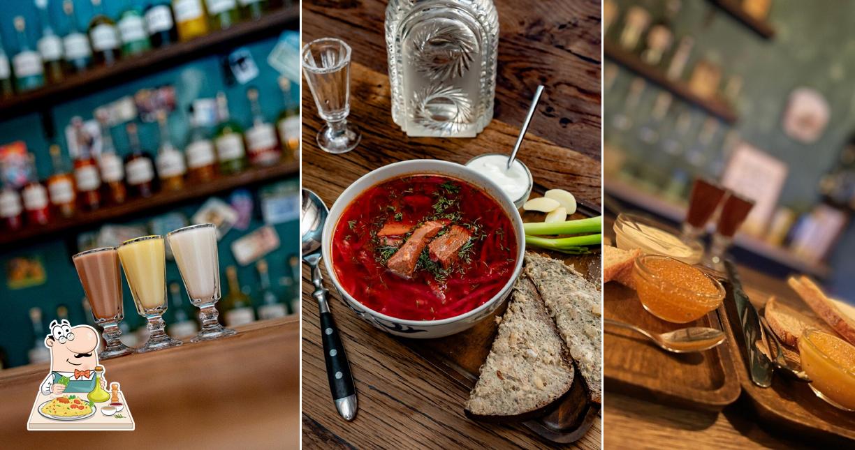 Еда в "Икра и Водки"