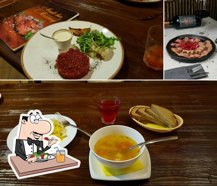 Еда в "Мустанге"