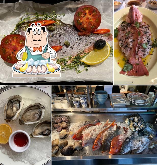 Устрицы в "Bebe de la Mer"