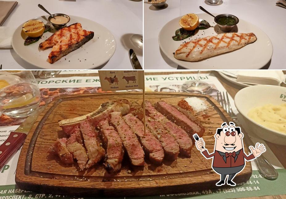 Блюда в "Ресторане "Marea""