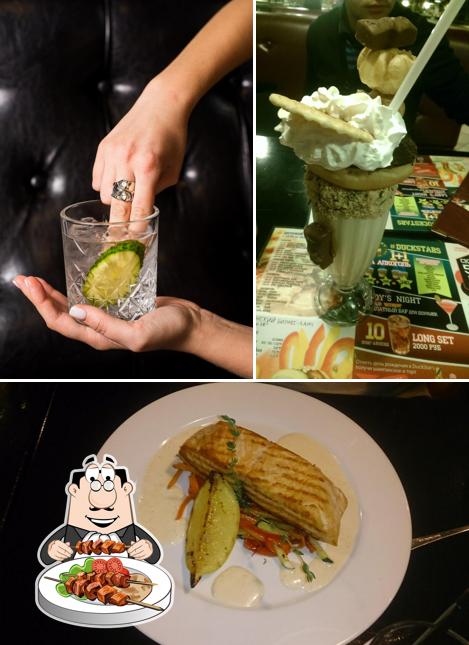 Блюда в "Баре Duckstar's"