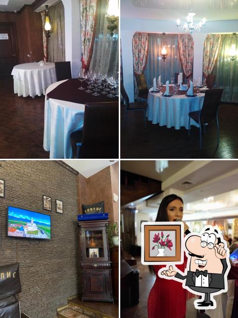 Интерьер "Луанжа Кафе Тифлиса"