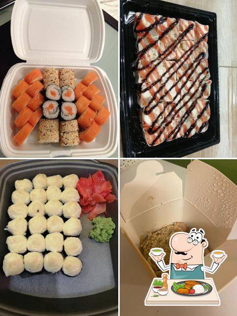 Блюда в "Суши Wok"