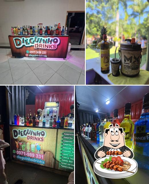 Dieguinho drinks