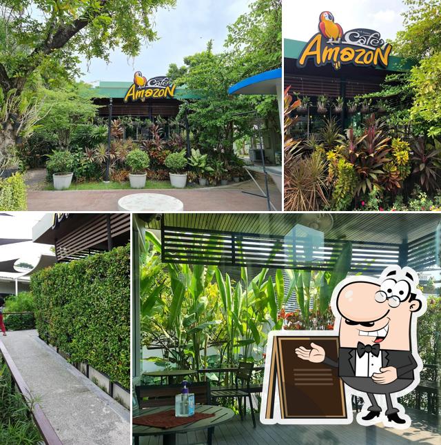 Café Amazon ปั๊ม PTT หนองรี