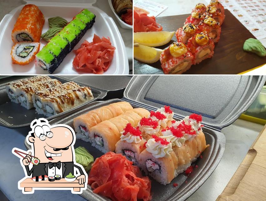 В "Трате Сушечки" подают суши и роллы