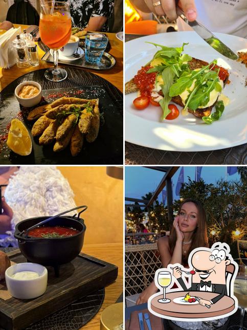 Еда в "ФЛАМИНГО"