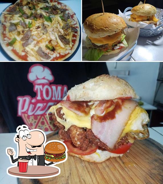 Toma pizza y más