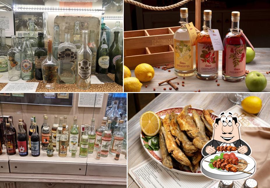 Еда в "Русской Рюмочной №1"