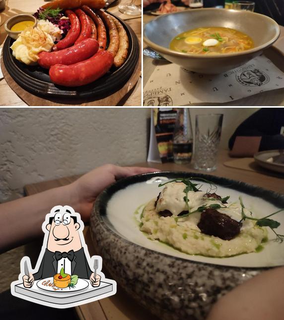 Блюда в "Гамбринус"