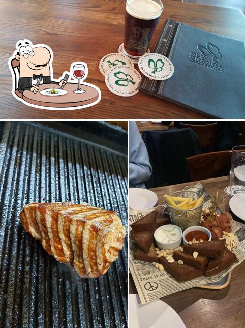 Блюда в "Ирландском пабе"