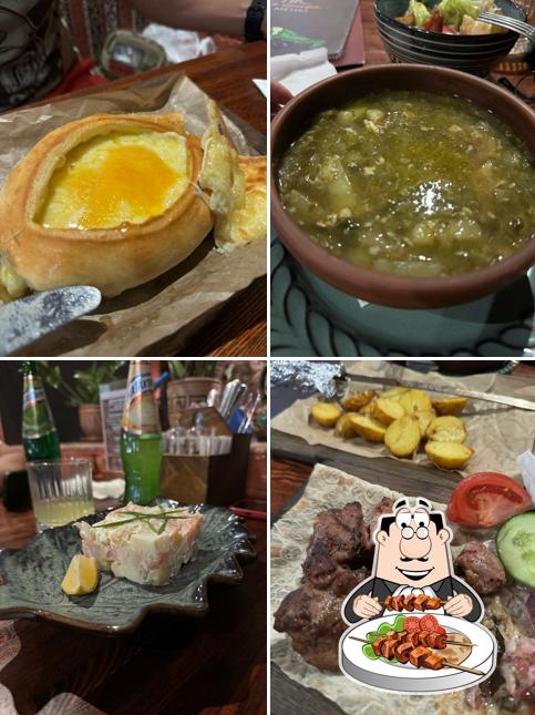 Еда в "La Georgia"