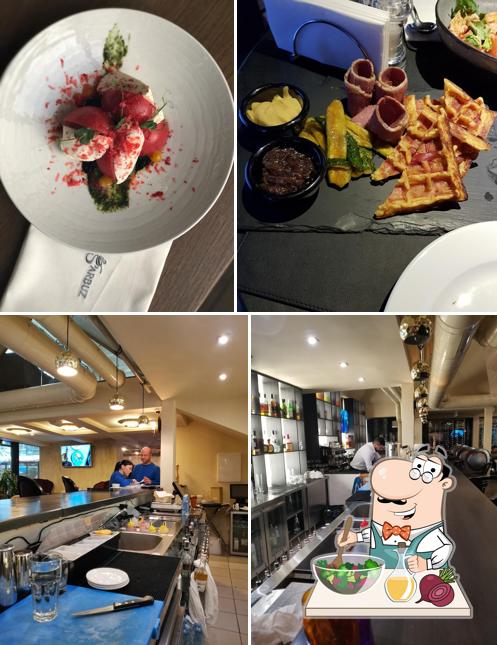 Свекольный салат в "Brasserie Lambic"