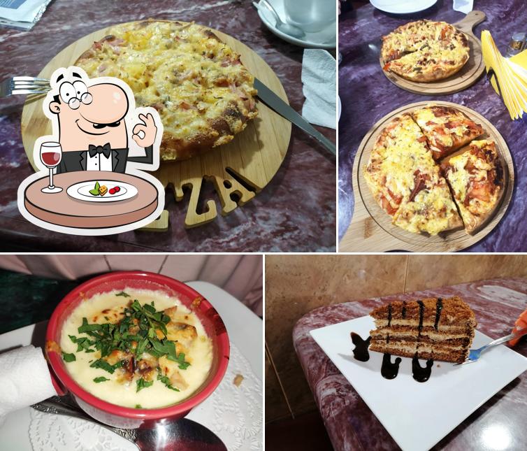 Еда в "Пицце"