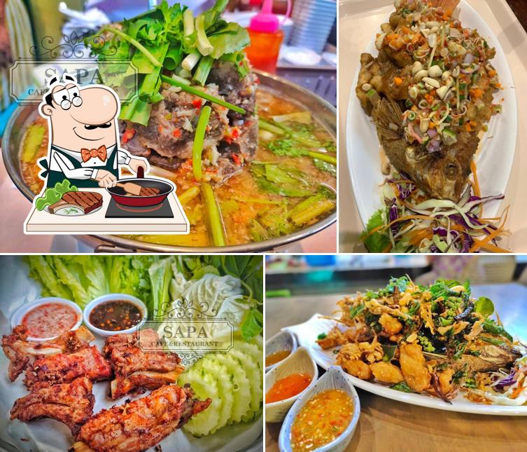 Sapa cafe&Restaurant,ซะป๊ะ คาเฟ่ แอนด์ เรสเตอรอง (บ่อตกกุ้ง)