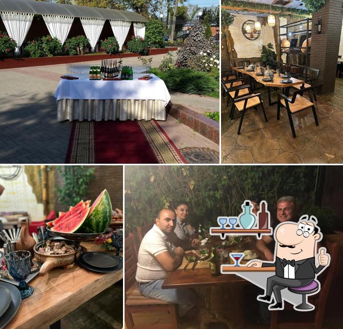 Посмотрите на внутренний интерьер "Кинто"