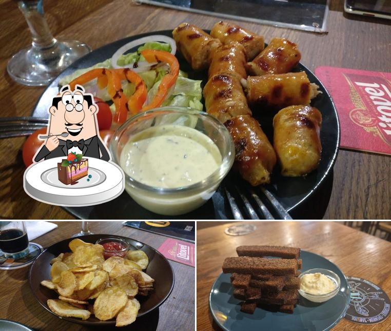 Шоколадный торт в "Четыре Пивовара"