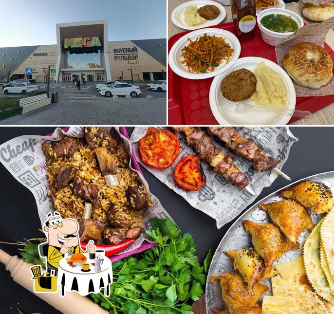 Еда и внешнее оформление - все это можно увидеть на этой фотографии из ПловБери