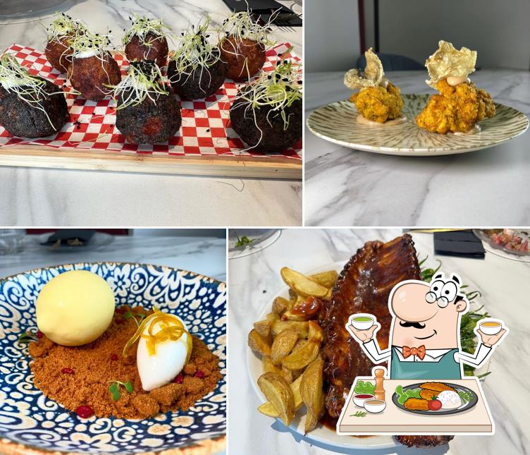 Блюда в "El Guiño Cultural Bar"