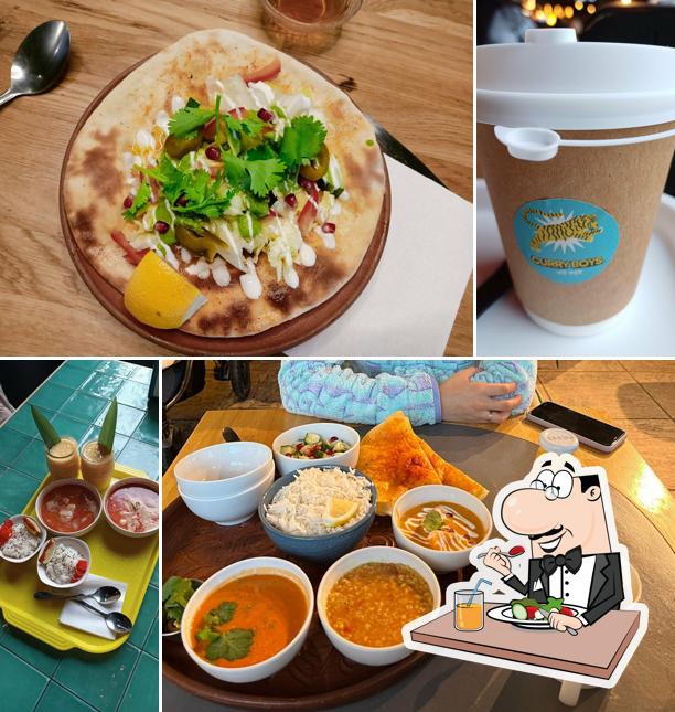 Еда в "Curry Boys"