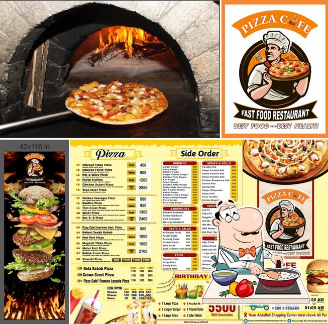 Pizza Café Fast Food Restaurant