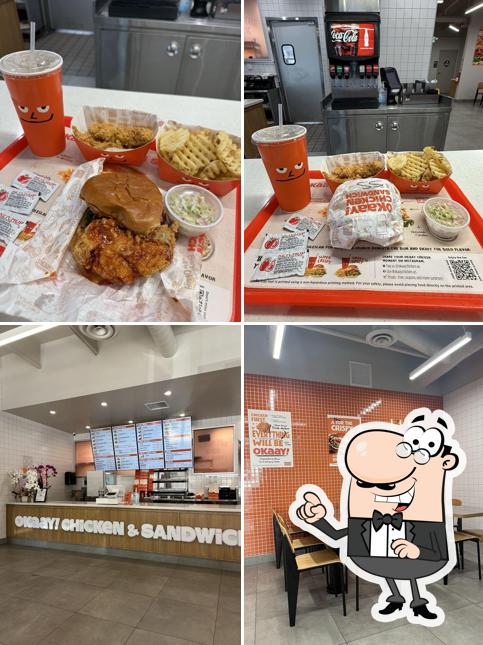 Okaay! Chicken and Sandwich