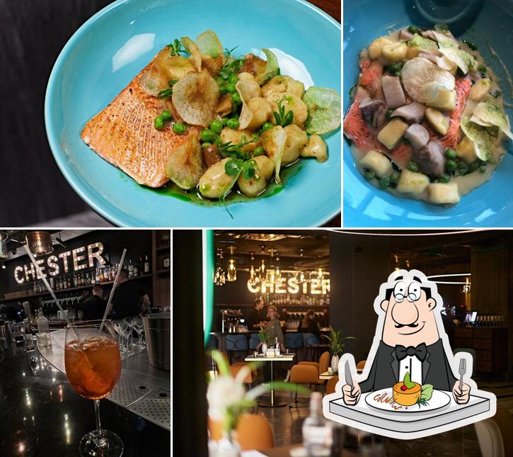 Еда в "Chester"