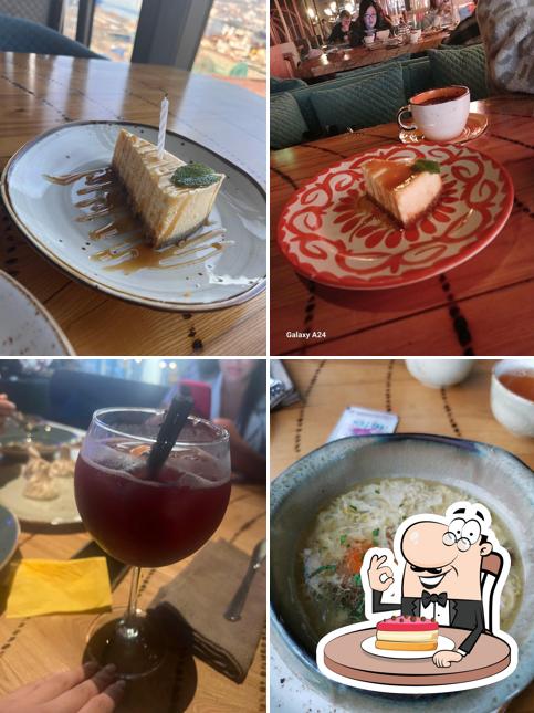 Чизкейк в "Чайхоне Хлопок"