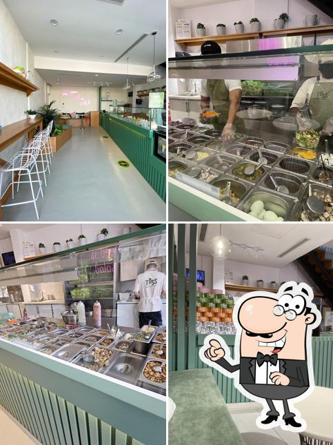 Toss salad bar