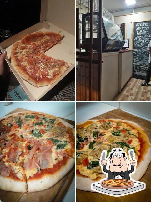 Azafrán Pizzería Pizzas Tradicionales y Veganas