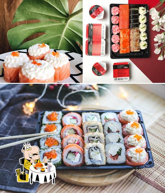 Блюда в "Суши-Маркет"