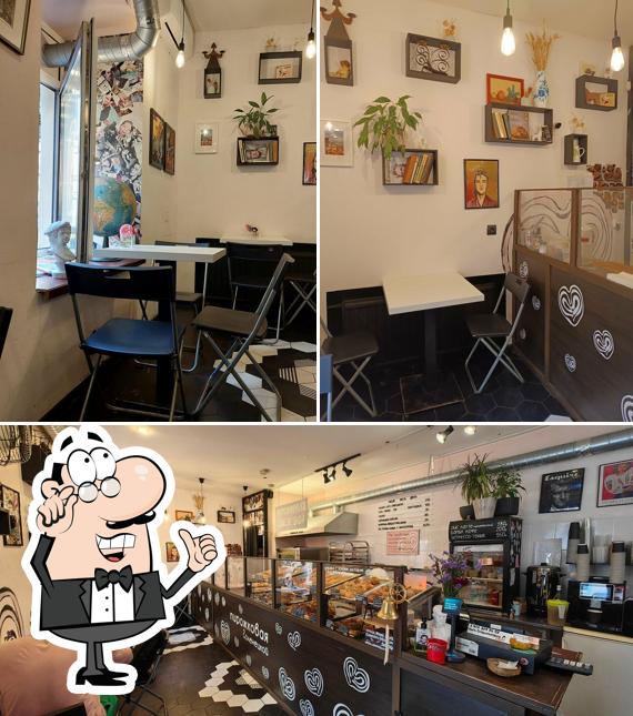 Посмотрите на внутренний интерьер "Пирожковая Голенецкой"