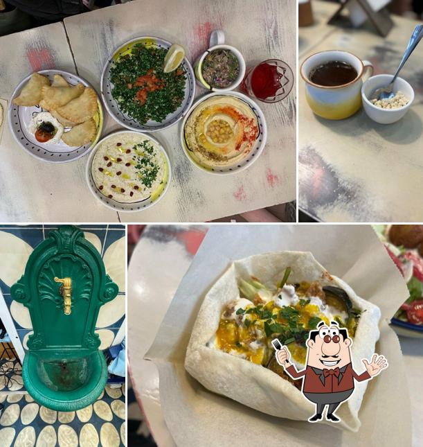 Еда в "Абу Гош"