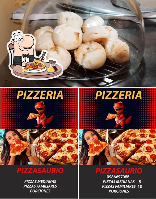 Pizzasaurio pizza