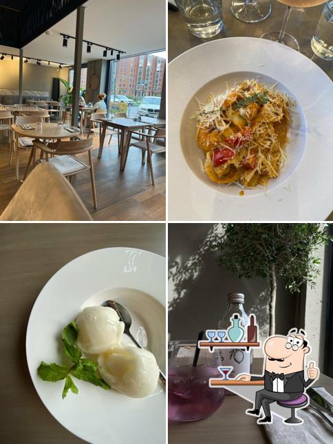 Посмотрите на внутренний интерьер "Caffé del Centrale"