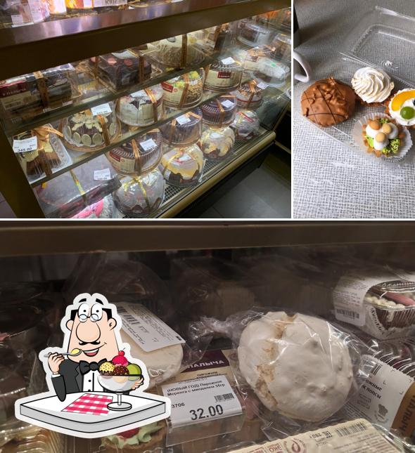 "Ангел кондитерская" представляет гостям большое количество сладких блюд