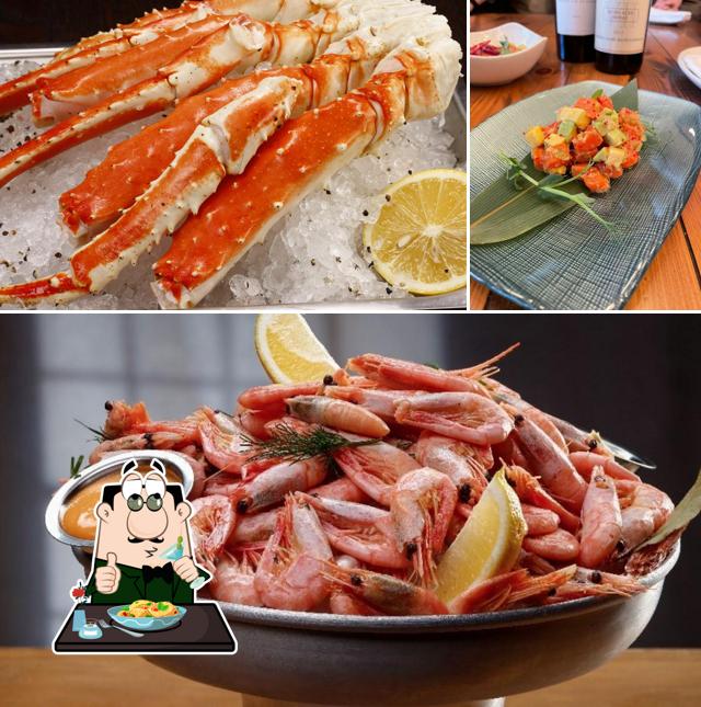 Блюда в "Ресторане "Marea""