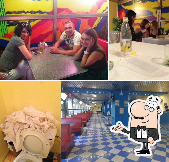 Интерьер "Американского Дайнера"