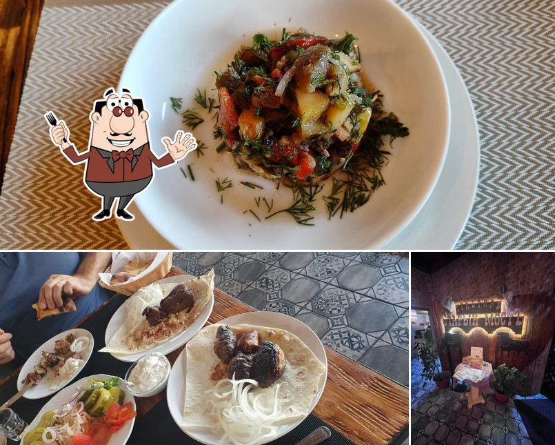 Блюда в "Трактире " старый мост""